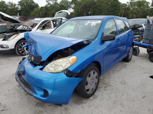 2T1KR30E37C662361 - 2007 TOYOTA COROLLA MA XR BLUE photo 1
