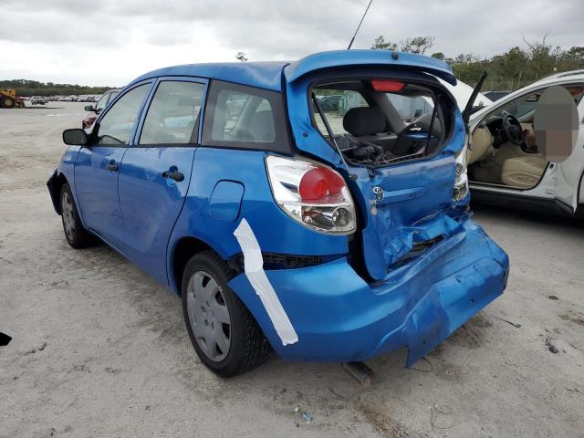 2T1KR30E37C662361 - 2007 TOYOTA COROLLA MA XR BLUE photo 2