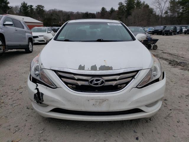 5NPEC4AC1BH007252 - 2011 HYUNDAI SONATA SE WHITE photo 5