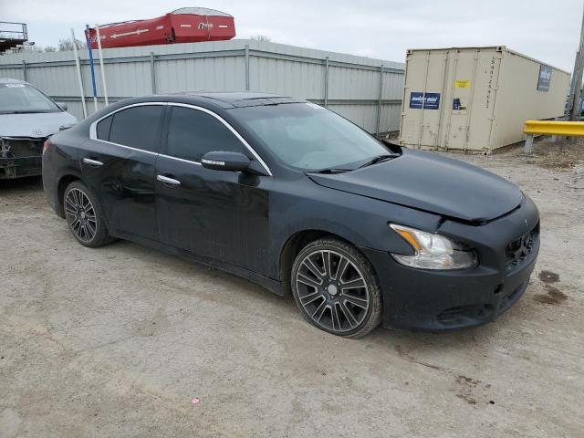 1N4AA5AP0BC859817 - 2011 NISSAN MAXIMA S BLACK photo 4