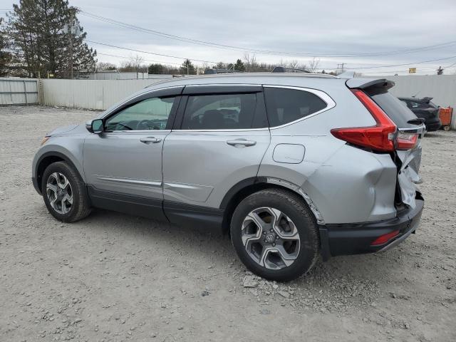 7FARW2H86JE074638 - 2018 HONDA CR-V EXL SILVER photo 2