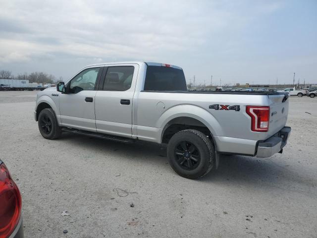 1FTFW1EF0HFC69376 - 2017 FORD F150 SUPERCREW SILVER photo 2