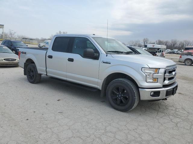 1FTFW1EF0HFC69376 - 2017 FORD F150 SUPERCREW SILVER photo 4