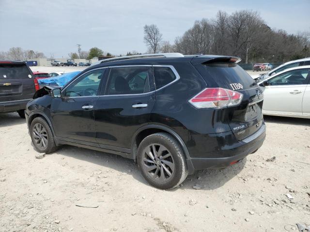 5N1AT2MT4GC781220 - 2016 NISSAN ROGUE S BLACK photo 2