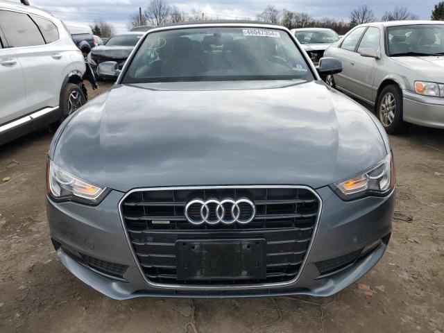 WAULFAFH1DN012775 - 2013 AUDI A5 PREMIUM PLUS GRAY photo 5