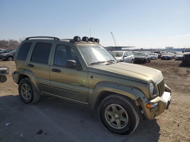 1J4GL38KX2W332308 - 2002 JEEP LIBERTY RENEGADE 绿色 照片 4