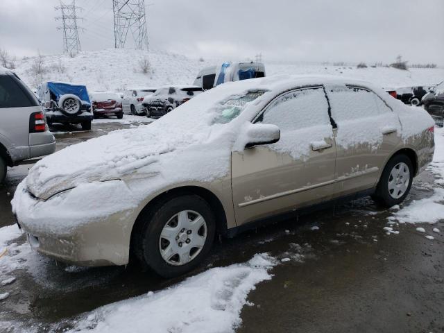 1HGCM56425A010993 - 2005 HONDA ACCORD LX GOLD photo 1