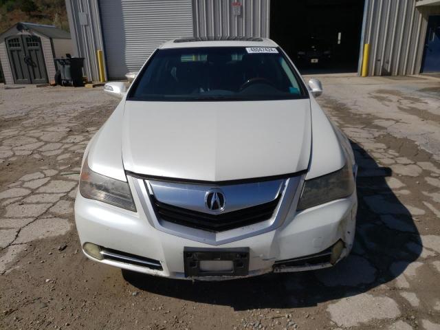 JH4KB2F60AC000394 - 2010 ACURA RL WHITE photo 5