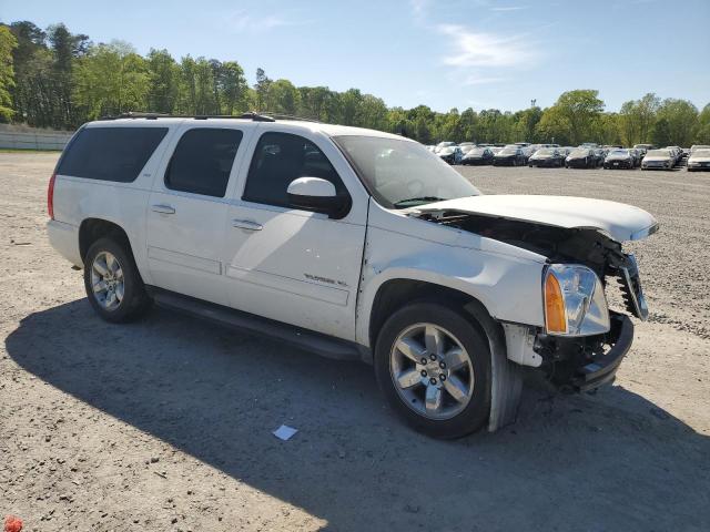 1GKS1KE08ER137947 - 2014 GMC YUKON XL C1500 SLT WHITE photo 4