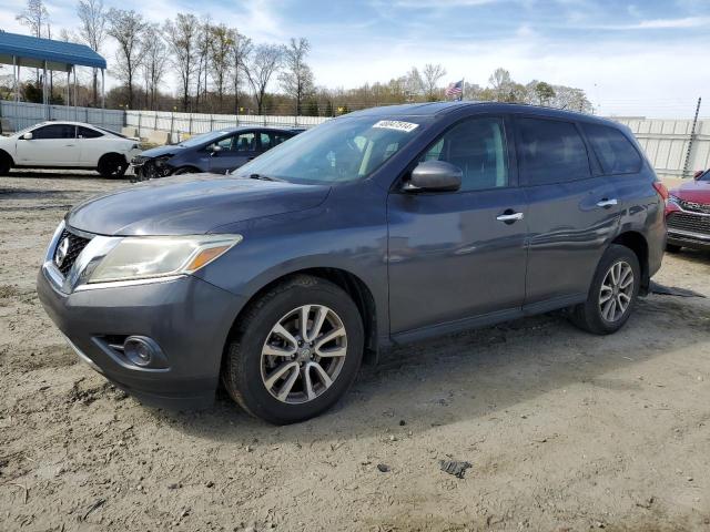 5N1AR2MN1EC628002 - 2014 NISSAN PATHFINDER S GRAY photo 1