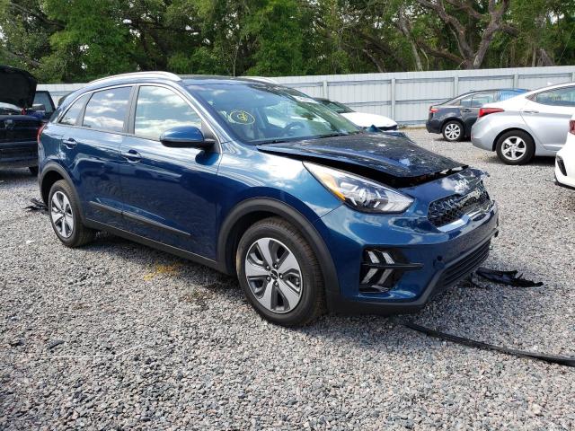 KNDCB3LC4N5511431 - 2022 KIA NIRO LX BLUE photo 4