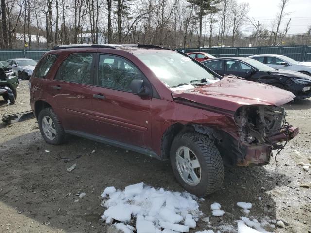 2CNDL23F396231401 - 2009 CHEVROLET EQUINOX LS MAROON photo 4