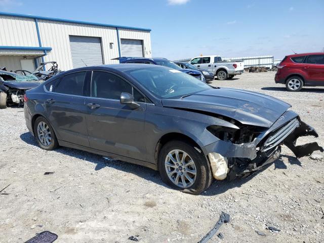 3FA6P0G72HR297654 - 2017 FORD FUSION S CHARCOAL photo 4