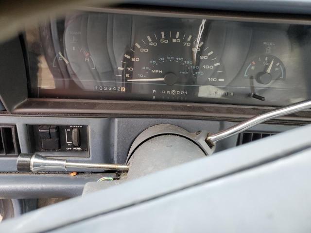 1G3AG55M9R6439877 - 1994 OLDSMOBILE CUTLASS CI S ლურჯი ფოტო 9