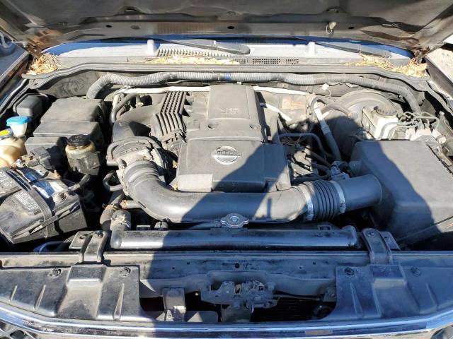 5N1AR18W15C726556 - 2005 NISSAN PATHFINDER LE შავი ფოტო 12
