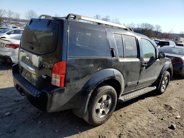 5N1AR18W15C726556 - 2005 NISSAN PATHFINDER LE შავი ფოტო 3