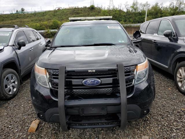 1FM5K8AR8EGB19937 - 2014 FORD EXPLORER POLICE INTERCEPTOR TWO TONE photo 5