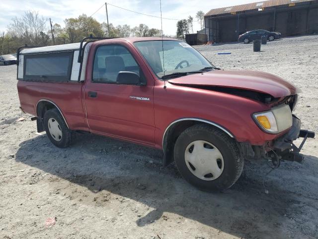 4TANL42N8WZ022373 - 1998 TOYOTA TACOMA MAROON photo 4