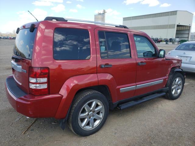 1J8GN58KX9W532958 - 2009 JEEP LIBERTY LIMITED RED photo 3