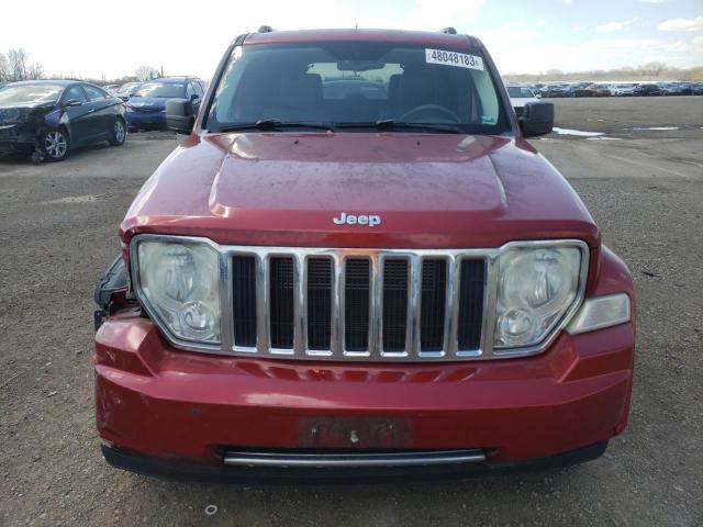 1J8GN58KX9W532958 - 2009 JEEP LIBERTY LIMITED RED photo 5