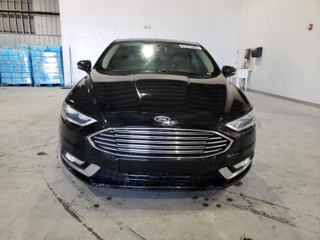 3FA6P0K96HR175436 - 2017 FORD FUSION TITANIUM BLACK photo 5