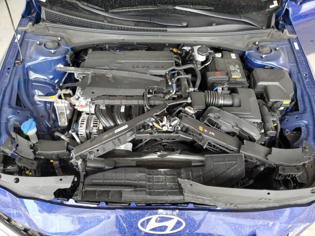 KMHLM4DGXRU691541 - 2024 HYUNDAI ELANTRA SEL BLUE photo 11