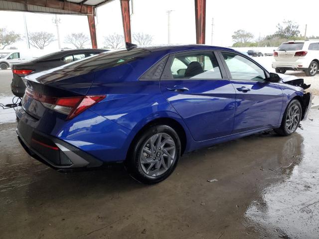 KMHLM4DGXRU691541 - 2024 HYUNDAI ELANTRA SEL BLUE photo 3