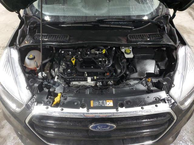 1FMCU9GD4KUB56046 - 2019 FORD ESCAPE SE BLACK photo 12