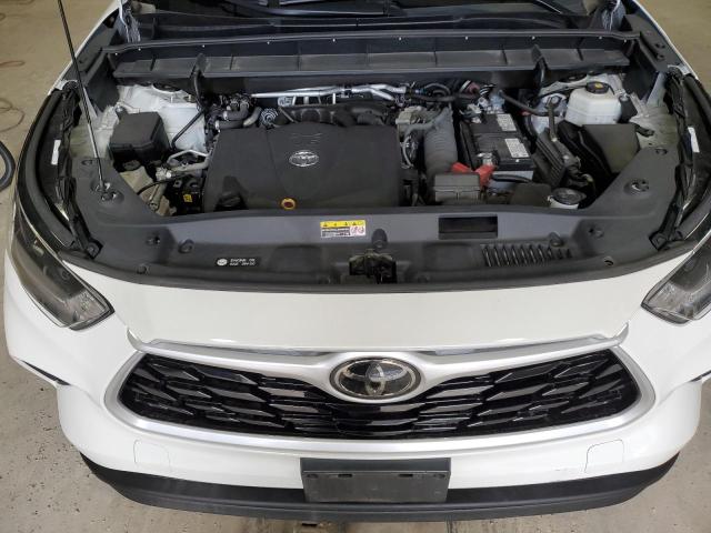 5TDGZRBHXMS539417 - 2021 TOYOTA HIGHLANDER XLE 白色 照片 12