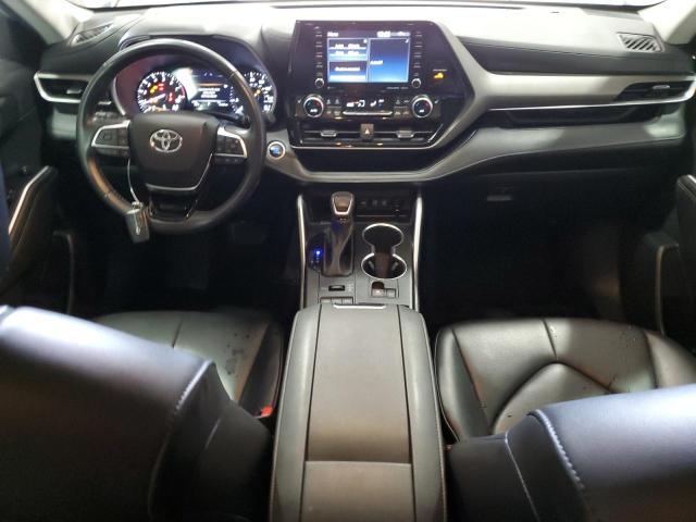 5TDGZRBHXMS539417 - 2021 TOYOTA HIGHLANDER XLE 白色 照片 8