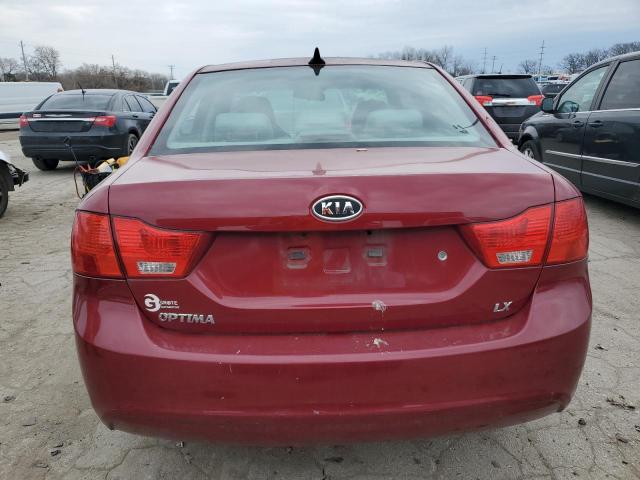 KNAGE228495312253 - 2009 KIA OPTIMA LX BURGUNDY photo 6