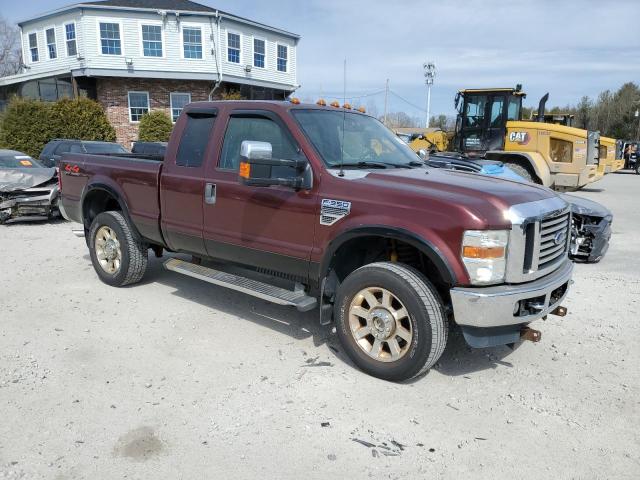 1FTWX31599EA48596 - 2009 FORD F350 SUPER DUTY BURGUNDY photo 4