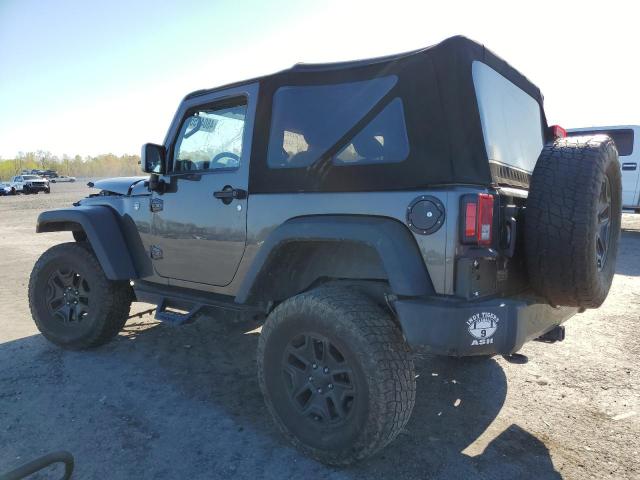 1C4AJWAG6GL182005 - 2016 JEEP WRANGLER SPORT GRAY photo 2