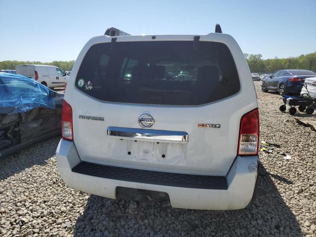 5N1AR1NB5CC632159 - 2012 NISSAN PATHFINDER S WHITE photo 6