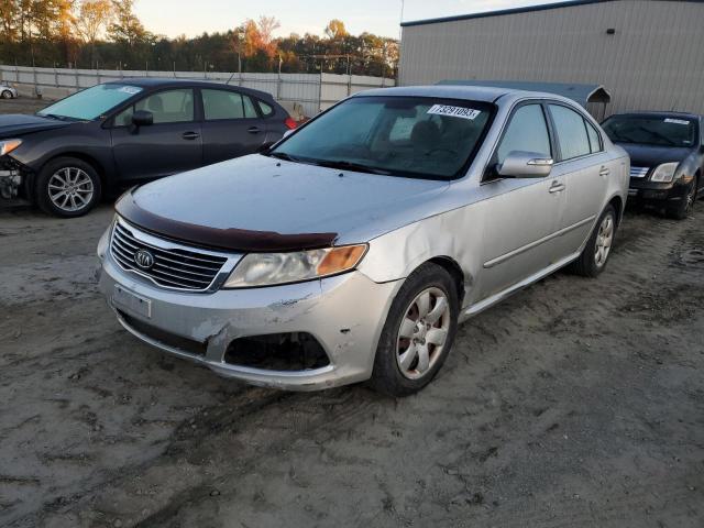 KNAGE228895287311 - 2009 KIA OPTIMA LX SILVER photo 1