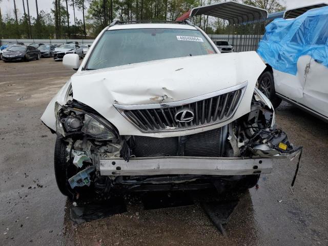 2T2HK31U79C120506 - 2009 LEXUS RX 350 WHITE photo 5