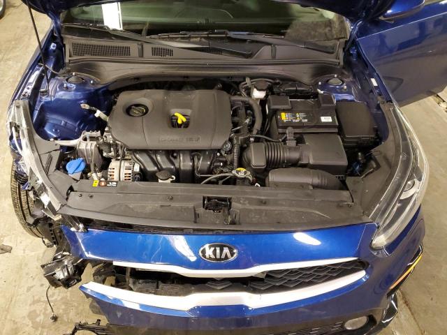 3KPF24AD9LE202442 - 2020 KIA FORTE FE BLUE photo 11