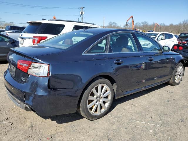 WAUHGAFC3CN132650 - 2012 AUDI A6 PRESTIGE BLUE photo 3