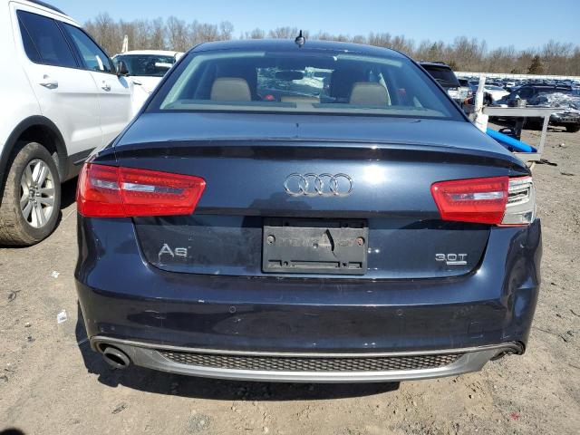 WAUHGAFC3CN132650 - 2012 AUDI A6 PRESTIGE BLUE photo 6