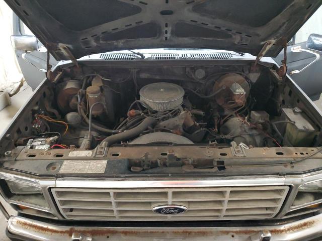 2FTEF15G2CCA66563 - 1982 FORD F150 BLUE photo 11