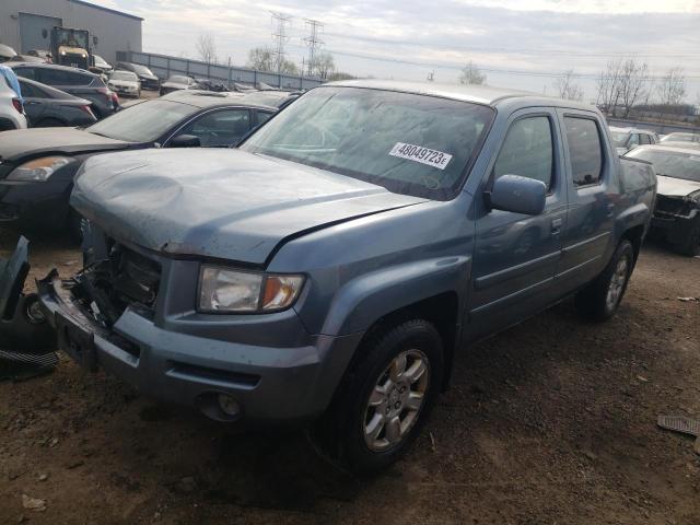 2HJYK16536H532719 - 2006 HONDA RIDGELINE RTL BLUE photo 1