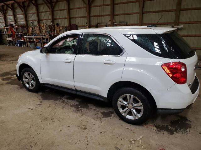 2GNALAEK3F6147464 - 2015 CHEVROLET EQUINOX LS WHITE photo 2