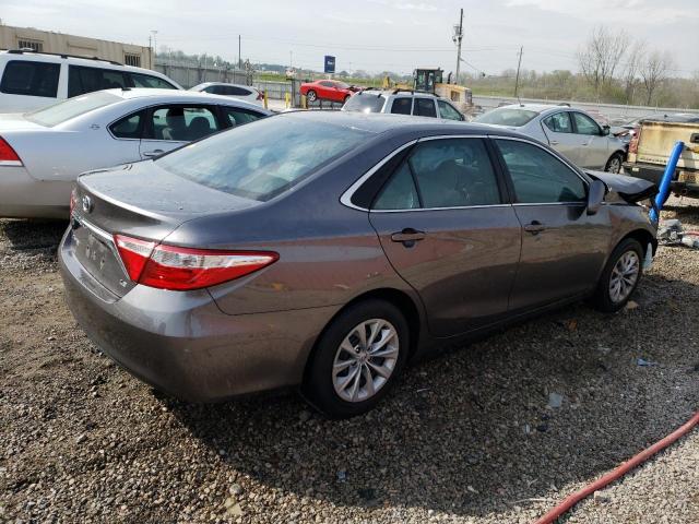 4T4BF1FK8FR512856 - 2015 TOYOTA CAMRY LE GRAY photo 3