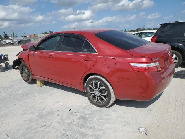 4T1BE46K99U280450 - 2009 TOYOTA CAMRY BASE RED photo 2