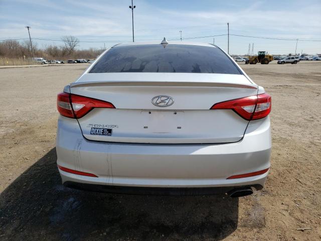 5NPE24AF1GH411723 - 2016 HYUNDAI SONATA SE SILVER photo 6
