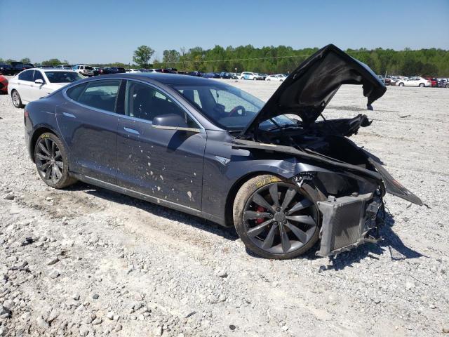5YJSA1H10EFP45946 - 2014 TESLA MODEL S Grafit foto 4