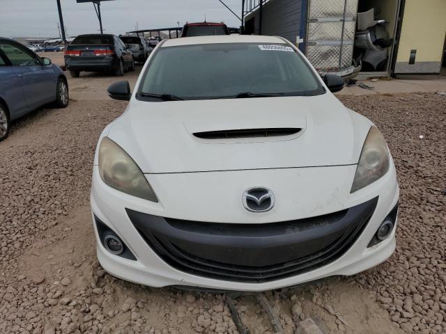 JM1BL1L41D1752665 - 2013 MAZDA SPEED 3 WHITE photo 5
