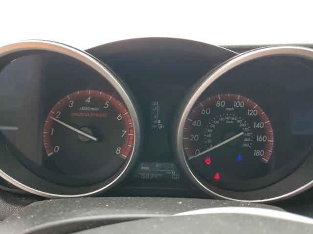 JM1BL1L41D1752665 - 2013 MAZDA SPEED 3 WHITE photo 9