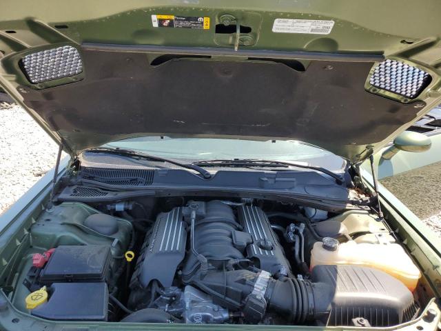 2C3CDZFJ0NH229808 - 2022 DODGE CHALLENGER R/T SCAT PACK GREEN photo 11
