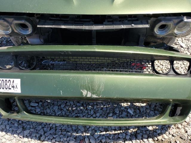 2C3CDZFJ0NH229808 - 2022 DODGE CHALLENGER R/T SCAT PACK GREEN photo 12